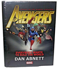 NEW Marvel AVENGERS Everybody Wants To Rule The World Sealed Hardcover Novel  picture