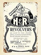 1903 Ad Harrington & Richardson H&R Revolver Gun Firearm Pistol Worcester metal picture