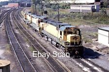 Vintage Original 35mm Kodachrome Slide Reading Railroad Train 1966 picture