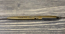Vintage Gold Praise The Lord Click Pen picture