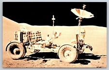 Postcard - NASA Apollo 15 the rover on the moon 23 picture