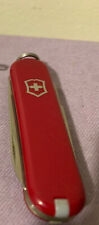 Victorinox Swiss Army Classic Red Small Multi-Tools Pocket Knife-- Great Cond picture