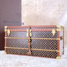 LOUIS VUITTON Monogram Mini Trunk Miss France Paper Weight Rare 2010 VIP Gift picture