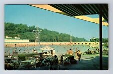 Cincinnati OH-Ohio, Sunlite Pool, Coney Island, Antique, Vintage Postcard picture