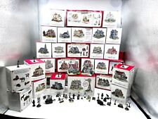Liberty Falls 28 Boxed Houses And Pewter Figurines All Houses, Nib picture