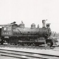 Vintage 1940s RPPC Rock Island Lines Locomotive 2-8-0 No 1827 Illinois Postcard picture