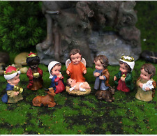 Mini Nativity Set Kids Nativity Set for Christmas Indoor Small Nativity Set for picture