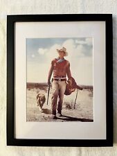 New Framed And Matted 8x10 Color Photo of Hollywood Legend John Wayne. picture