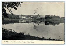 1917 Looking Across Lake Alice Scene Fergus Falls Minnesota MN Posted Postcard picture