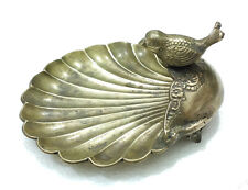 Vintage Aesthetic Handmade Designed Soap Dish A Sparrow Bird Sitting On Top picture