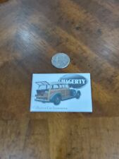 Vintage pinback button Hagerty Collector Car Insurance Woody Wagon picture