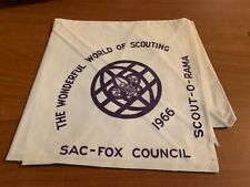 BSA, 1966 Scout-O-Rama Neckerchief, Sac-Fox Council picture