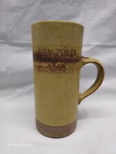 Robin Welch Pottery Annapolis 1649 Mug Stoneware Made In England Tall 7.25 Inch picture