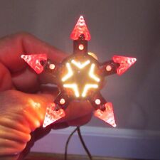 1930s C-6 Kristal Star Reliance Christmas Light Red Point (a) Works picture