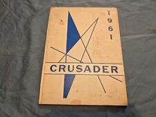 Vintage Yearbook Crusader 1961 Central Catholic High Grand Island Neb picture