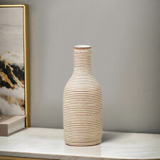 DKTDT Resin Decorative Vase Handmade Elegant Art Vase for Home Decor H8.5 inch picture