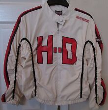 Harley Davidson Lightweight Jacket Youth XL (16) Off White picture