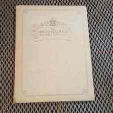 The Coronation Album H.M. Queen Elizabeth Vintage Hardback Book picture