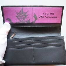 Yu-Gi-Oh yugioh Leather Wallet Purse 20th Anniversary Promo Cowhide NEW Japan picture