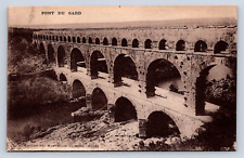 Vintage Postcard Pont Du Gard picture