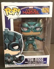 2018 Marvel Funko Pop 429 = CAPTAIN MARVEL : YON-ROGG ; New in unopened box picture