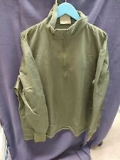 Army Sleeping Shirt 1/4 Zip Pull Over Mens Large Heat Retention Base Layer picture