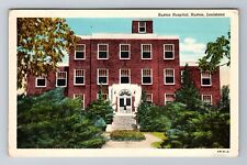 Ruston, LA-Louisiana, Ruston City Hospital c1940, Vintage Postcard picture