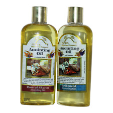 Set of 2pcs Aromatic Blessing Anointing Oil Spikenard & Rose of Sharon 8.5fl.oz picture