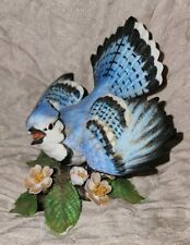 Lenox Blue Jay Fine Porcelain Garden Birds Collection Figurine Sculpture picture
