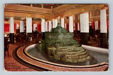 Chicago IL-Illinois, Fountain in Pompeiian Room Congress Hotel, Vintage Postcard picture