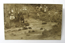 Blue Springs MO Early Settlers Having A Easter Picnic RPPC Photo Postcard c1910 picture