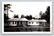 RPPC Postcard Orange Park FL Florida Moosehaven Ill Ind Iowa Buildings picture