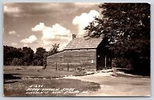 RPPC~Berry Lincoln Store Lincoln's New Salem Illinois~Real Photo Postcard picture