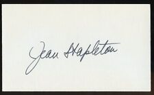 Jean Stapleton d2013 signed autograph 3x5 Cut American Actress All in the Family picture