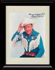 Unframed Roy Rogers Autograph Promo Print picture