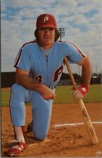 Pete Rose 14 Annie Liebovitz Louisville Slugger Phillies Baseball Field Postcard picture