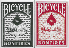 Bicycle Bonfires Playing Cards 2 Deck Set – Limited Edition - SEALED picture