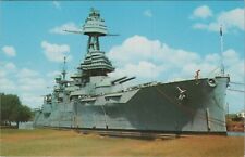 MR ALE Battleship Texas near Houston Texas UNP c1960-70s Postcard 7399.5 picture