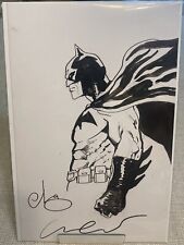 Batman 7x10 Original Sketch SIGNED by Esau And Isaac Escorza  w COA picture