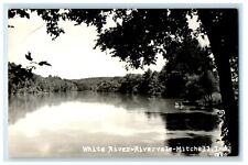 c1940's White River Rivervale Mitchell Indiana IN RPPC Photo Vintage Postcard picture