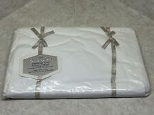 Vintage Wamsutta Supercale Twin Long Fitted Sheet White No Iron picture