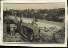 1936 Press Photo Queen Anne Hill Bridge construction in Seattle - lrb00363 picture