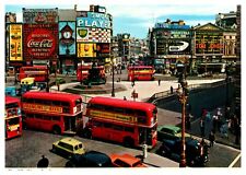 Postcard UK ENG London Piccadilly Circus - Coke Tom Jones Wrigley's Gordon's picture