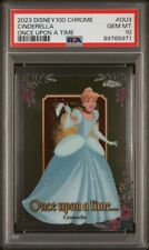 2023 Topps Chrome Disney Cinderella PSA 10 Once Upon A Time Insert - OU-3 POP 7 picture