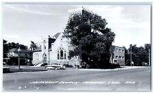 c1950's Methodist Church Car Madison South Dakota SD RPPC Photo Vintage Postcard picture