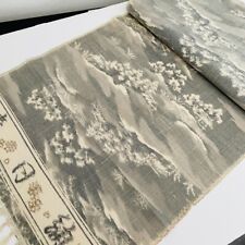 Magnificent Tsumugi Silk Bolt BY THE YARD Japanese Kimono Fabric BS83 picture