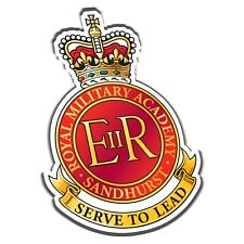 THE ROYAL MILITARY ACADEMY SANDHURST STICKER - BRITISH ARMY - RMAS picture