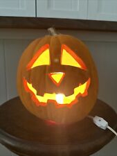 Vintage 1993 Trendmasters Foam Halloween Pumpkin Happy Jack O’Lantern Light Up picture