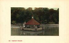 Mount Vernon Wharf VA Virginia Pub. Leet Bros Vintage Postcard picture
