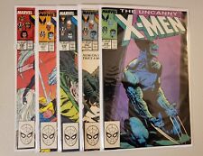 Uncanny X-Men #230,231,232,233,234 - Marvel Comics - Lot picture